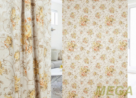 Ткани портьерные Печать Жаккард GL PP1054-2/150 P Pech